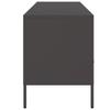 Vidaxl Szafka Pod Telewizor, Czarna, 100,5X39X50,5 Cm, Stalowa
