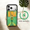 Custodia per Telefono Calcio N-NeymarS Jr 10 per iPhone 17,16,15,14,13,12,Plus,Pro,Max per Ricarica Wireless Magnetica Magsafe