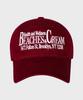 Bichiseuaenkeulim Health And Wellness Ball Cap-Burgundy