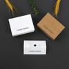 Kraft Paper Folded Card Head for Handmade Gift Packaging and Jewelry Accessories