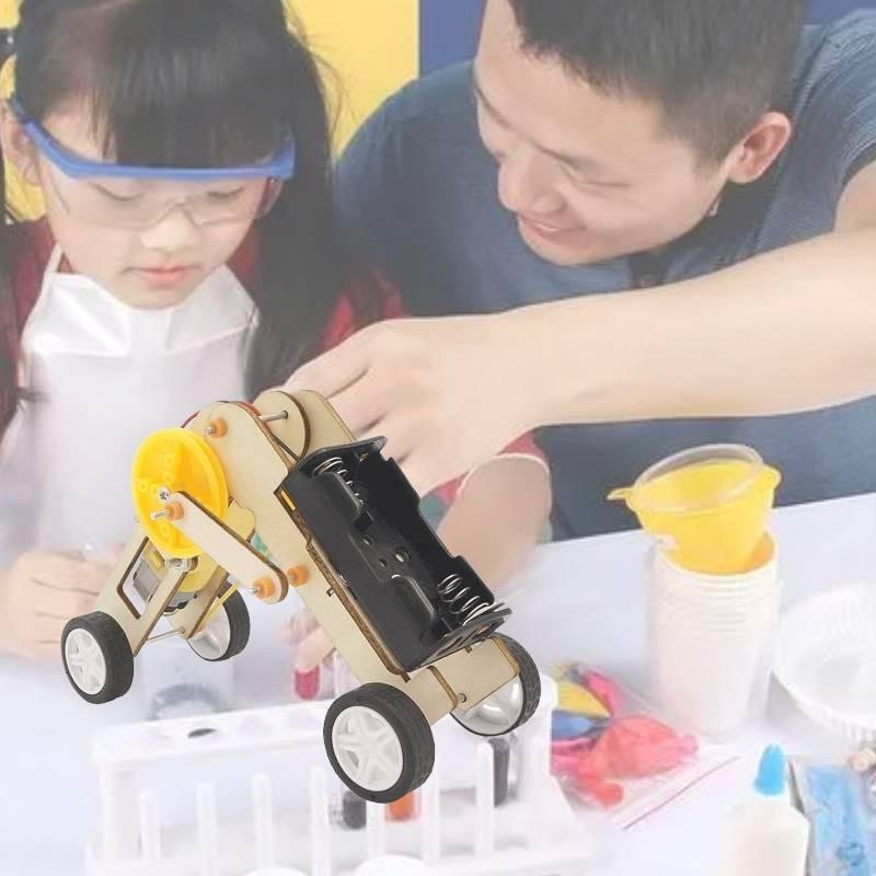 Pädagogisches DIY Holz-Wurm-Roboter-Bausatz für Grundschüler