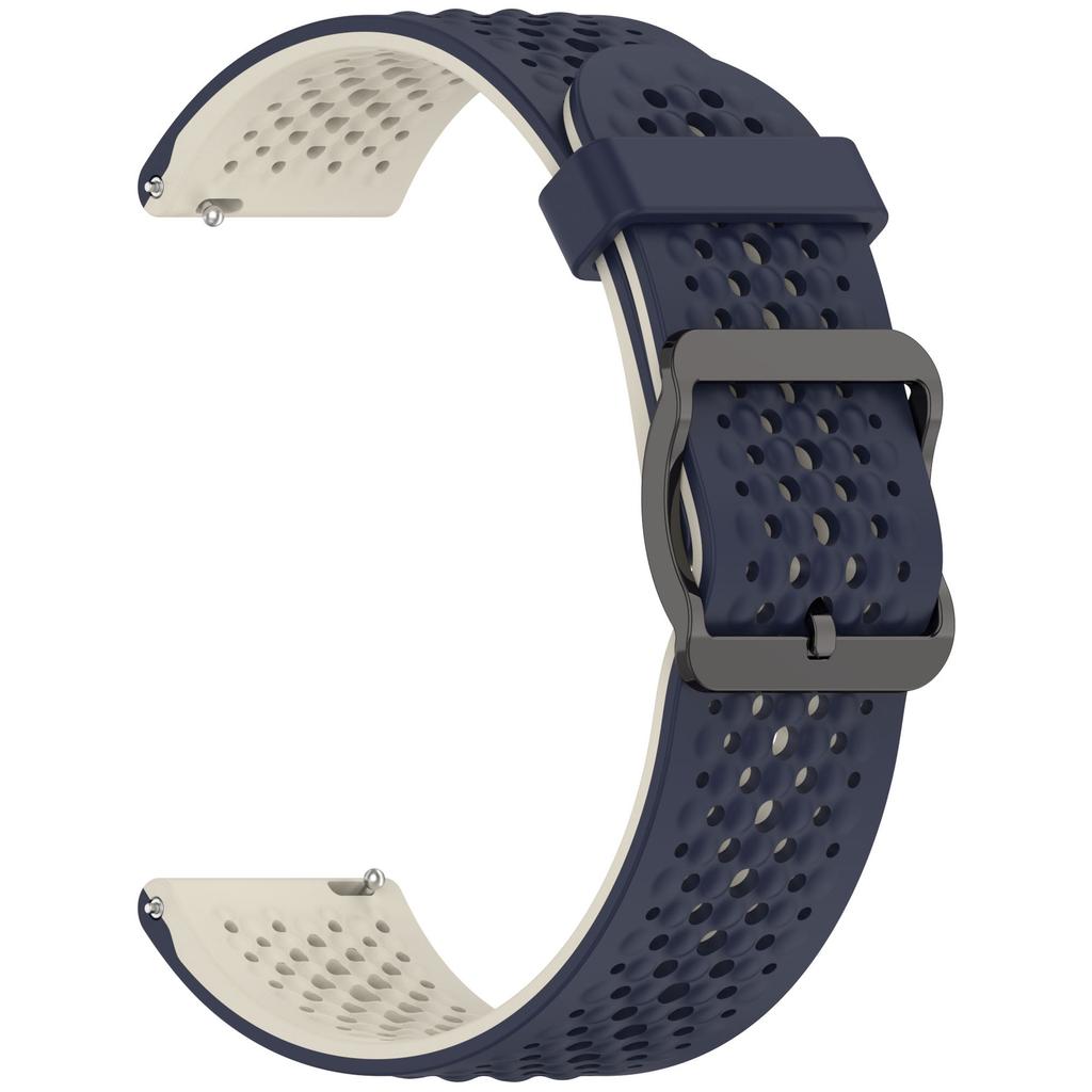 20mm 22mm Silicone Strap For Amazfit Active 2/GTS 4/3/2 Sports Breathable Bracelet Wristband Amazfit Bip 6/5 GTR 4/3 Accessories