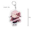 Kakegurui Anime Keychain - Yumeko Jabami & Luna Yumetsuki Acrylic Keyring