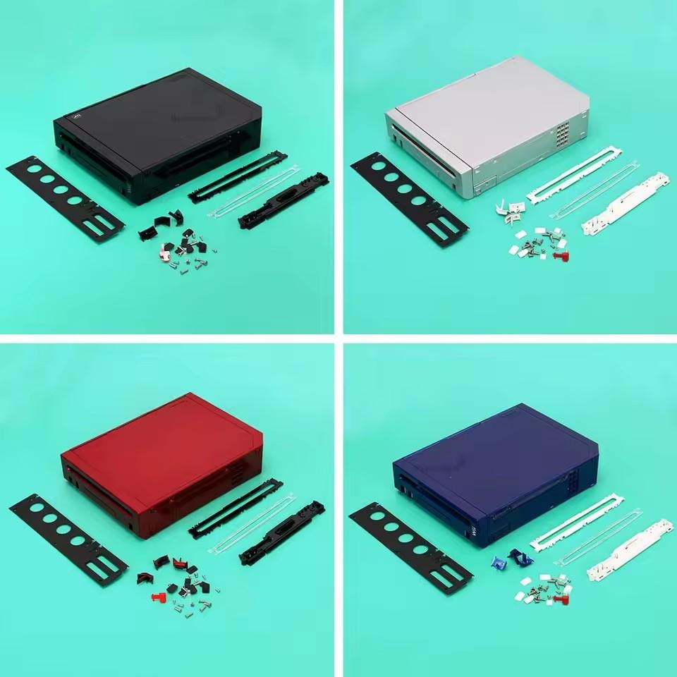 11 Kolorów Zamienna Pełna Obudowa Pokrywa Obudowy z Przyciskami do Konsoli do Gier Wii Części Zamienne