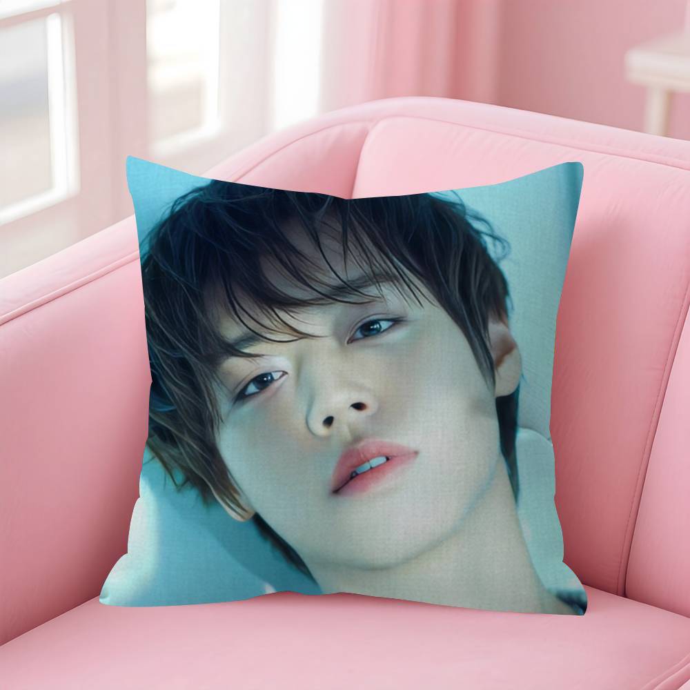 WWeak HHero PPark JJihoon   Personalized Pillow Cover Kids Bedroom Wild Party Decor Pillowcase kid Birthday shower Gift