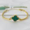 Lucky Four-leaf Clover Five-flower Bracelet - Tarnish-free Women's Bracelet