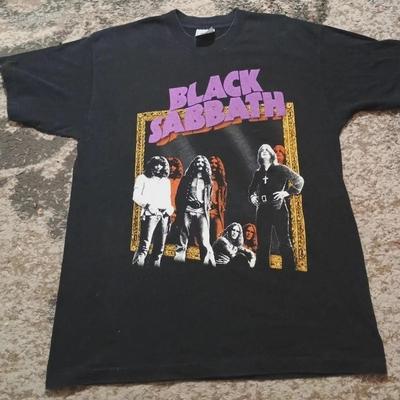 Vintage Grafisch 70'S Black Sabbath 1997 Tour T-shirt, Rock Band Tee Cadeau Voor Fan Unisex T-shirt