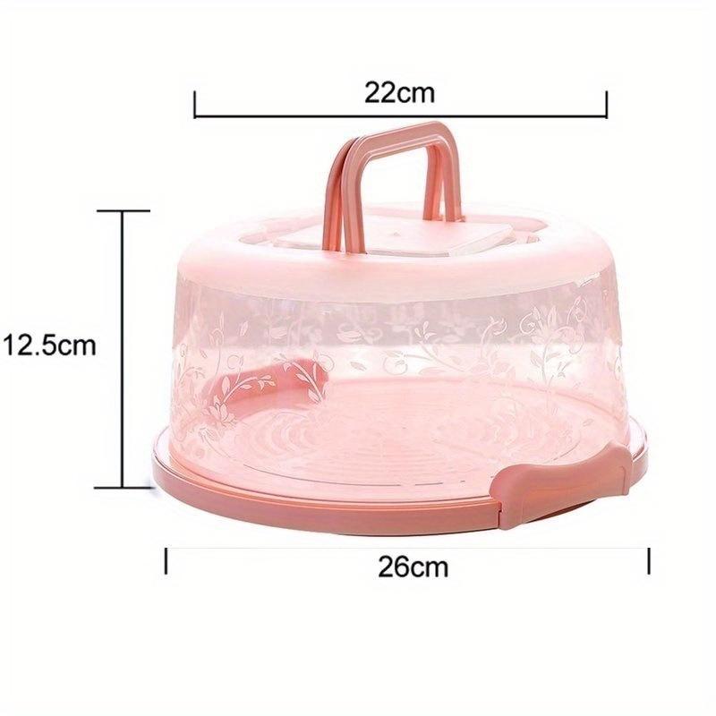 Portable Plastic Cake Box PP Transparent Food Preservation Storage Box Household Fruit And Vegetable Preservation Box Bento Box 960₽