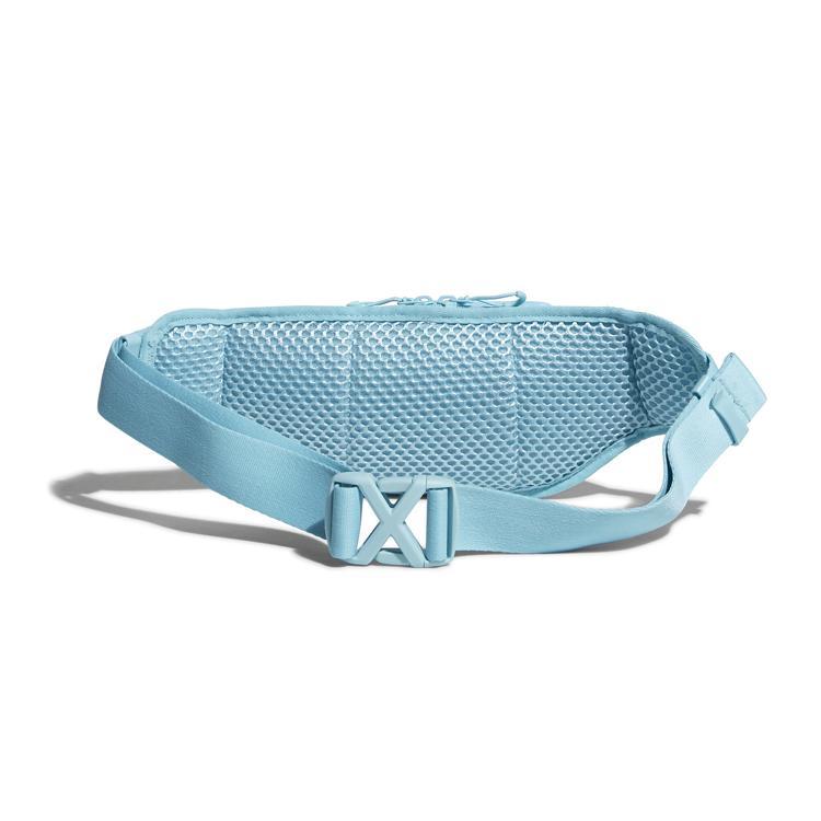New Adidas Polyamide Crossbody Bag, Sling Bag, Fanny Pack Regular Unisex Light Blue GL8623