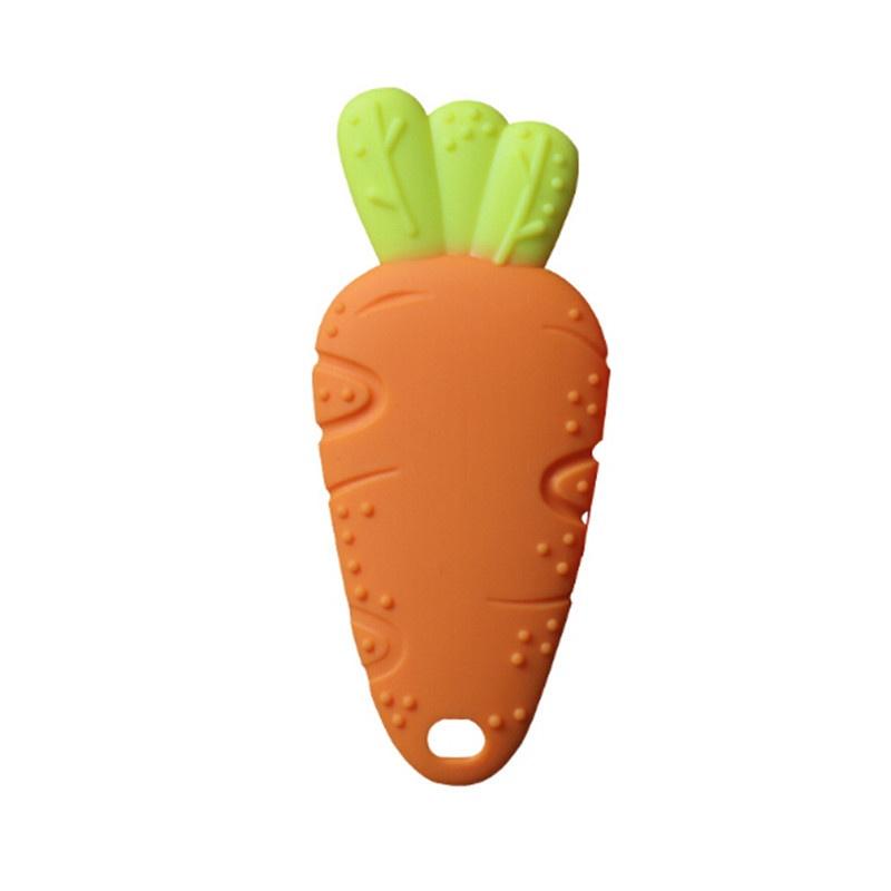 carrot teething toy