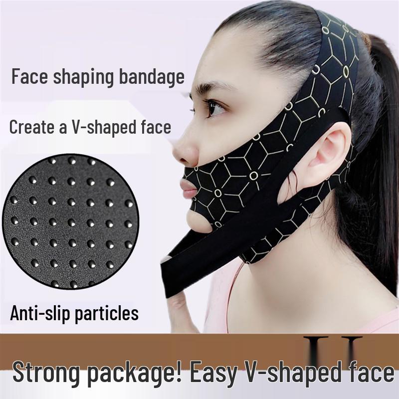 V-Line Face Lifting Bandage: Firming & Sculpting Mask for Nasolabial Folds and Double Chin