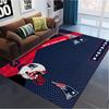 New England Patriots Logo Tapijt Vloerkleed voor Woonkamer Slaapkamer Huis Sofa Decoratie, Kinderen spelen Antislip Vloermat