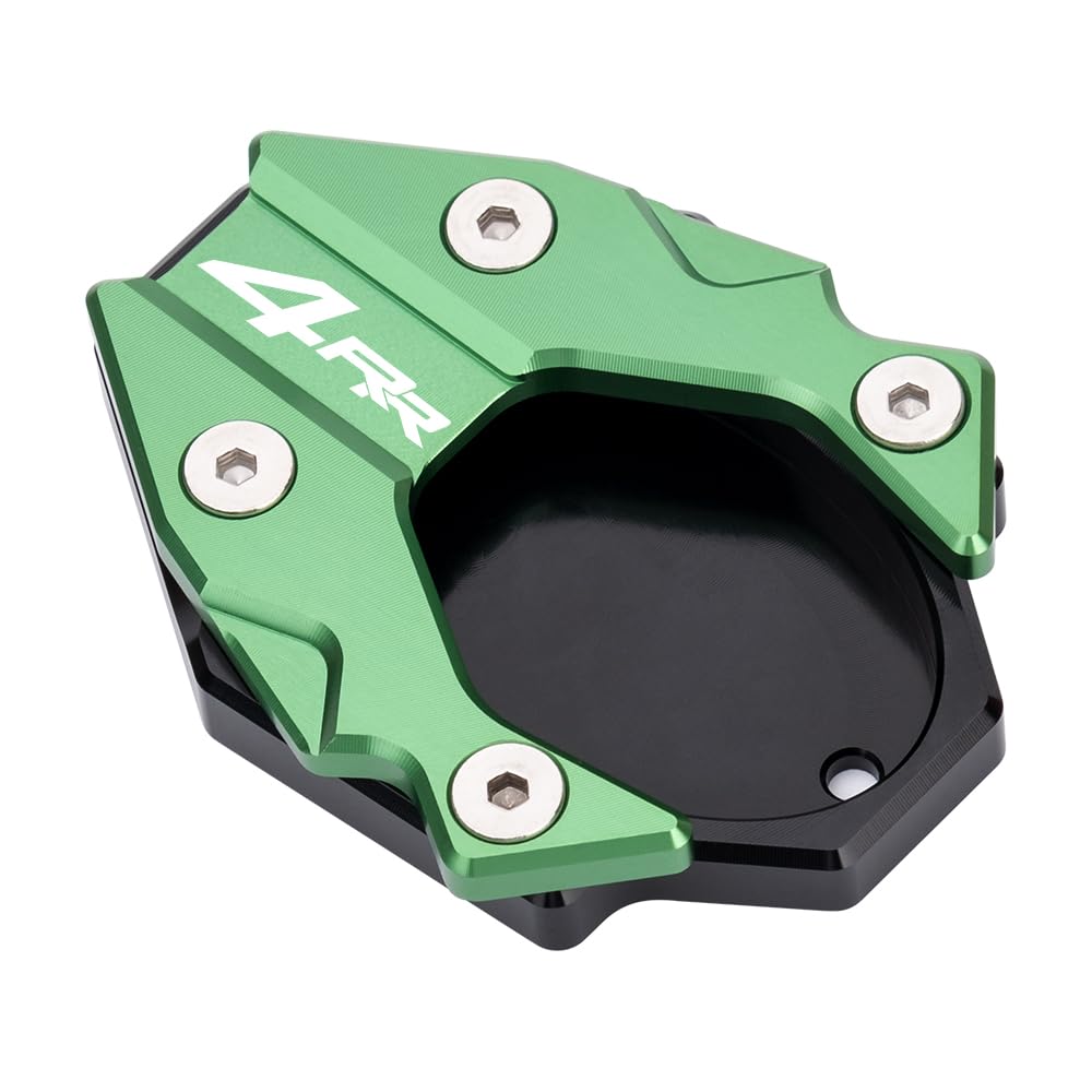 

Пластина боковой подставки MotHeart для Ninja ZX-4RR 2023-2024 Детали мотоцикла Удлинитель боковой подставки Подножка зелёный