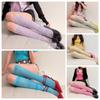 Colorful Women's Pile Socks Lace Knee High Socks Sweet Ladies' Stockings  Summer