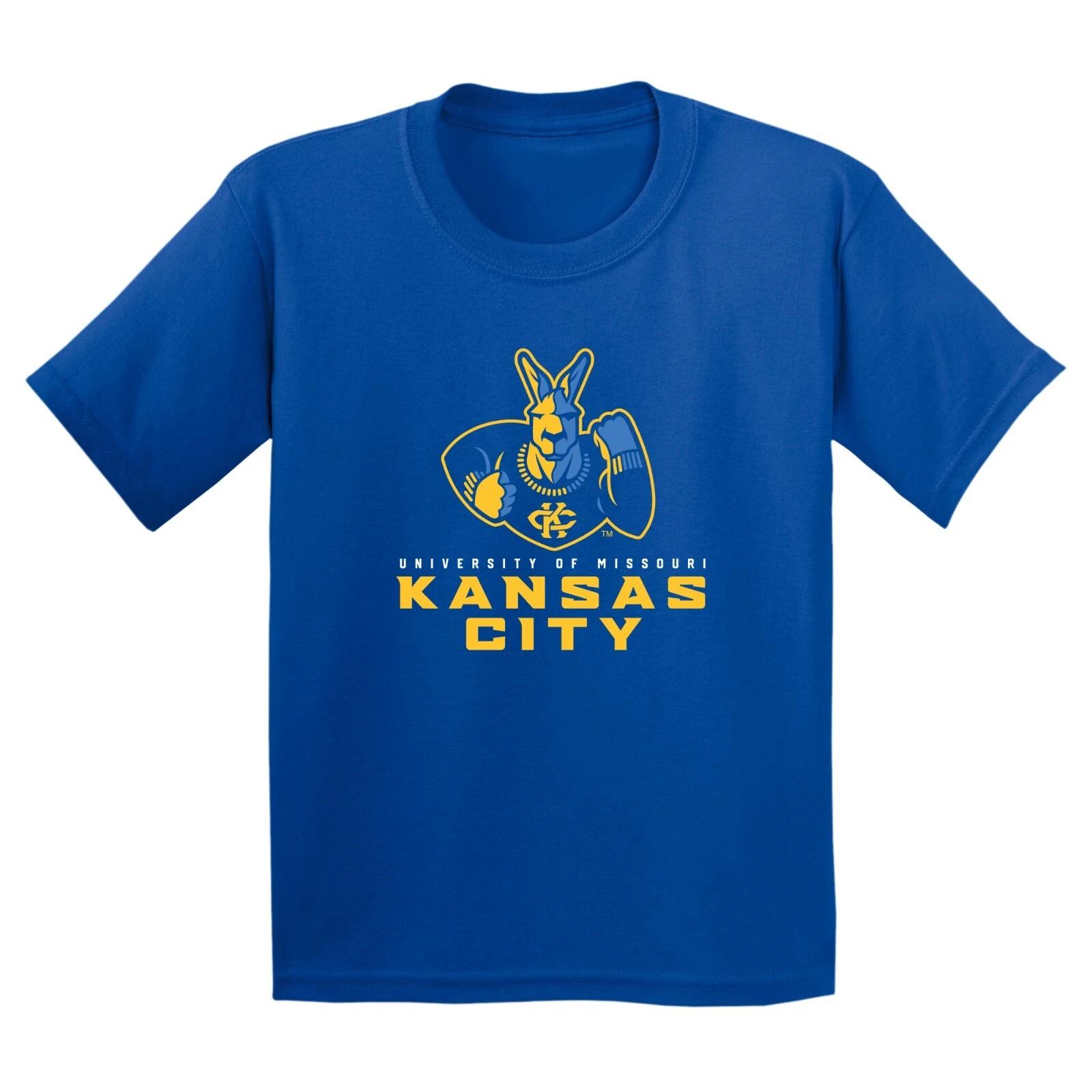 University of Missouri-Kansas City Kangaroos Primary Logo Youth T-Shirt - Royal 4XL