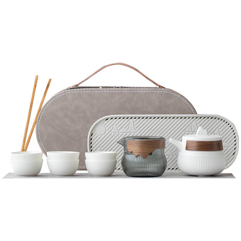 Portable Ceramic Tea Set