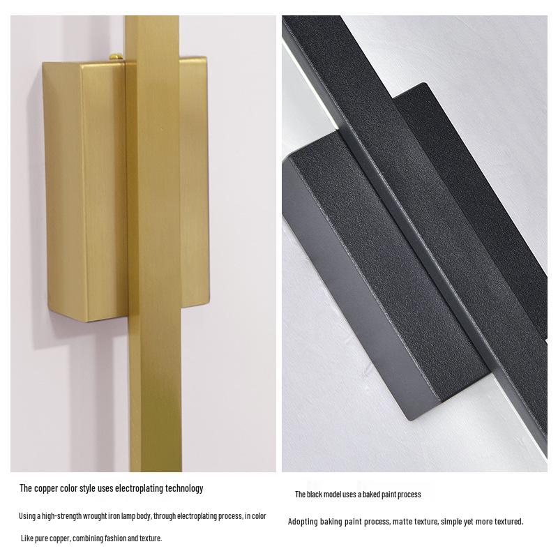 2025 Minimalist Long Strip Wall Lamp for Bedroom, Living Room, Staircase, or TV Background