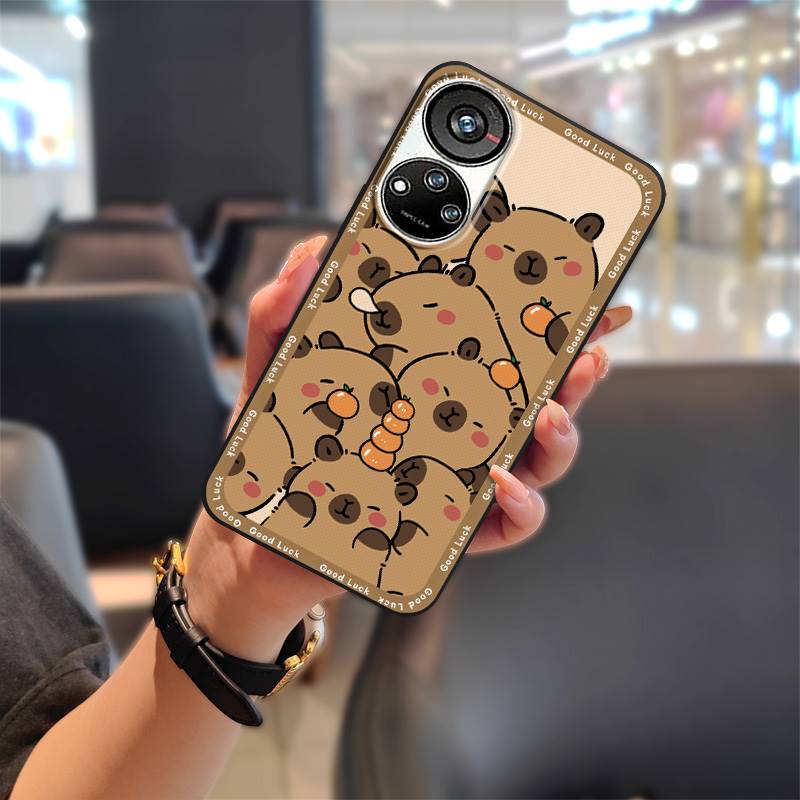 Graffiti Shockproof Phone Case For ZTE Blade V40S/Axon40 SE TPU Full Wrap Protective Anti-dust Back Cover Cute Durable