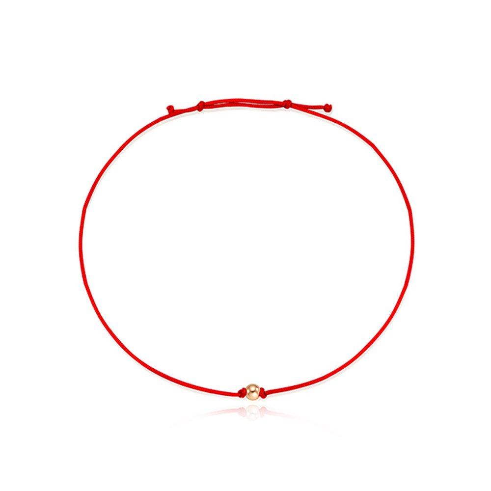 Jrosa 14K Rosa Silk Ball Bracelet