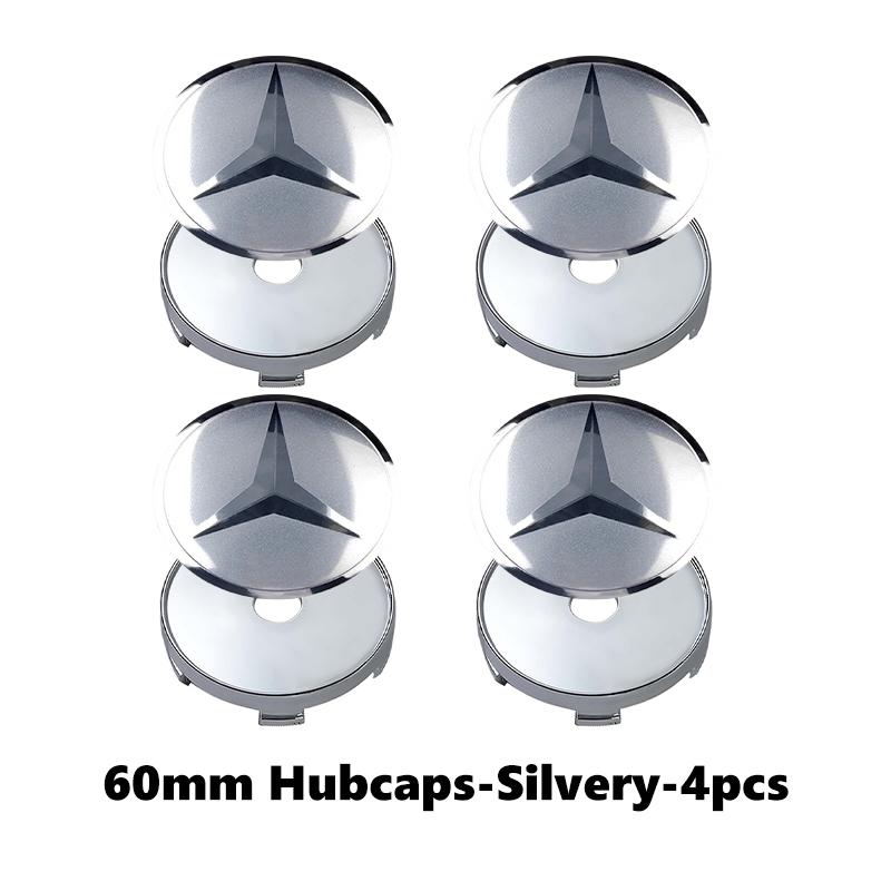 

4PCS Car Styling Wheel Center Cap Hub Covers Badge Accessories For Benz AMG Exclusive W204 W222 W205 W203 W213 W124 W108 W126
