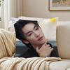 Thailändischer Schauspieler BBoss Chaikamon Sermsongwittaya Kissenbezug Kissenhülle Anti-Milben Wohnzimmer Sofa Dekor Kissen Zimmer