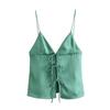 Tops Camis Sommer Damen 2024 Neue Mode Schlanke Kurze V-Ausschnitt Tank Tops Chic Elegante Junge Damen Street Weste Top