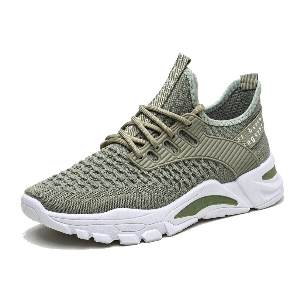 Mesh Herrskor Andningsbara Vita Herrsneakers Trendiga Lätta Svarta Stor Storlek Herr Casual Sko Zapatillas Hombre