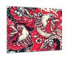 GLASS PROTECTIVE PLATE FOR STOVE 60x52 ROOSTER