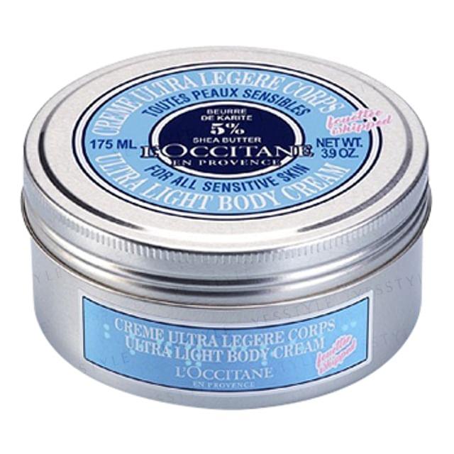 L Occitane - Shea Ultra Light Body Cream 175ml