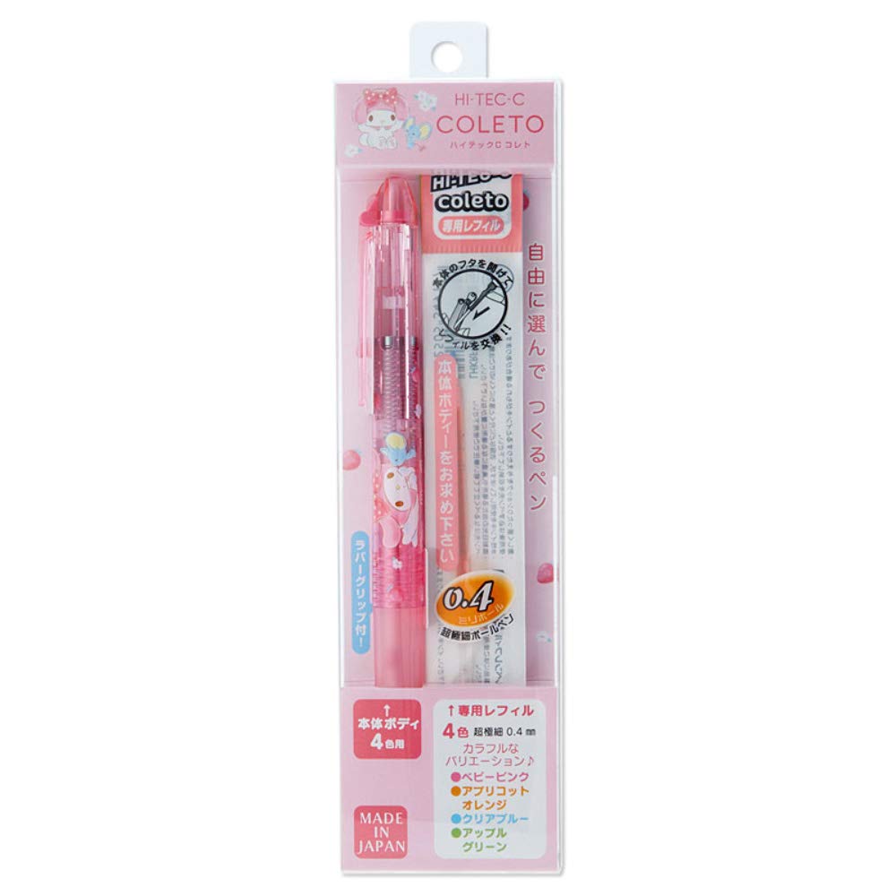 

Sanrio My Melody Pilot C Coleto Ballpoint Pen Hi-Tec 4-Color