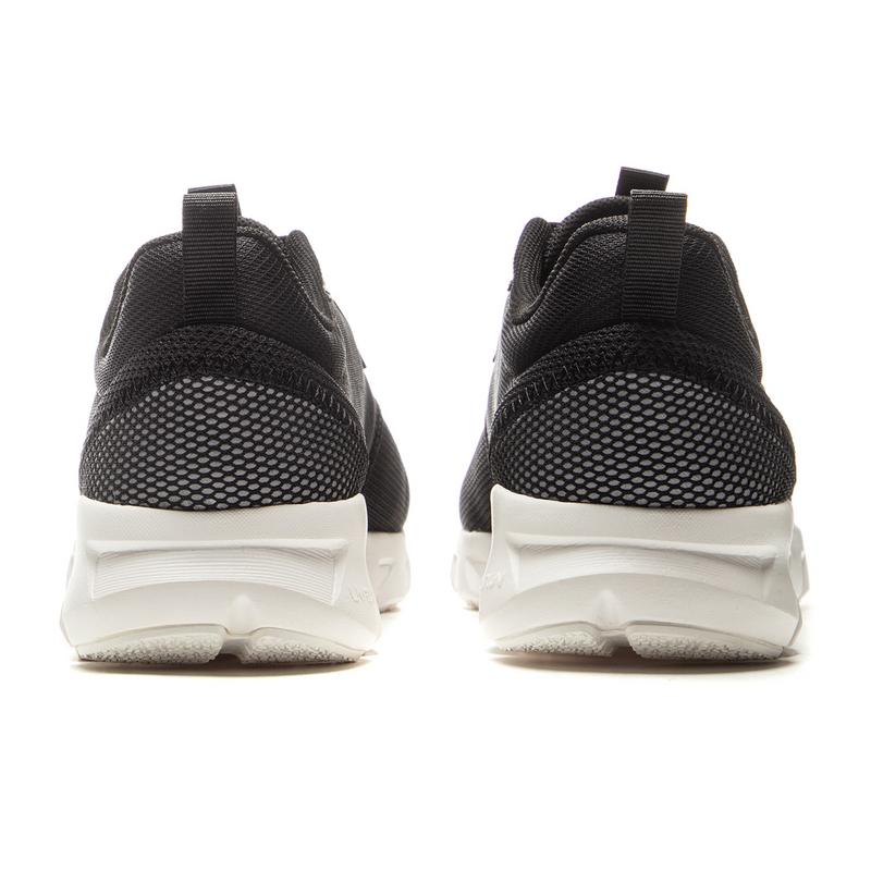 Li-Ning Retro Všestranná Móda Pohodlné Tlmiace Nárazy Odolné voči Opotrebeniu Nízky Top Ležérne Bežecké Topánky Dámske tenisky Čierna Off-White ARSV078-2