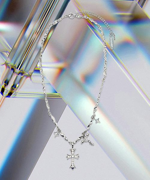 Randomoff Cross Cupid Necklace [Cross Ver.2]