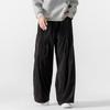 Autumn and Winter Wide-leg Casual Trousers for Men and Women Loose Fat Pants Thickened