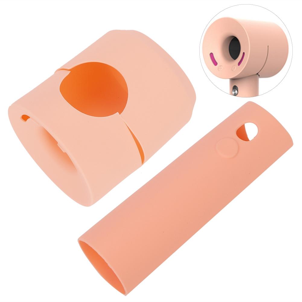 Silicone Hair Dryer Protective Cover Protector Cover for Dyson Hair Dryer (Coral Orange)