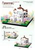 Creative Model Toy: Micro-Building Blocks Puzzle - Tsinghua, Peking, and Fudan University Ornaments