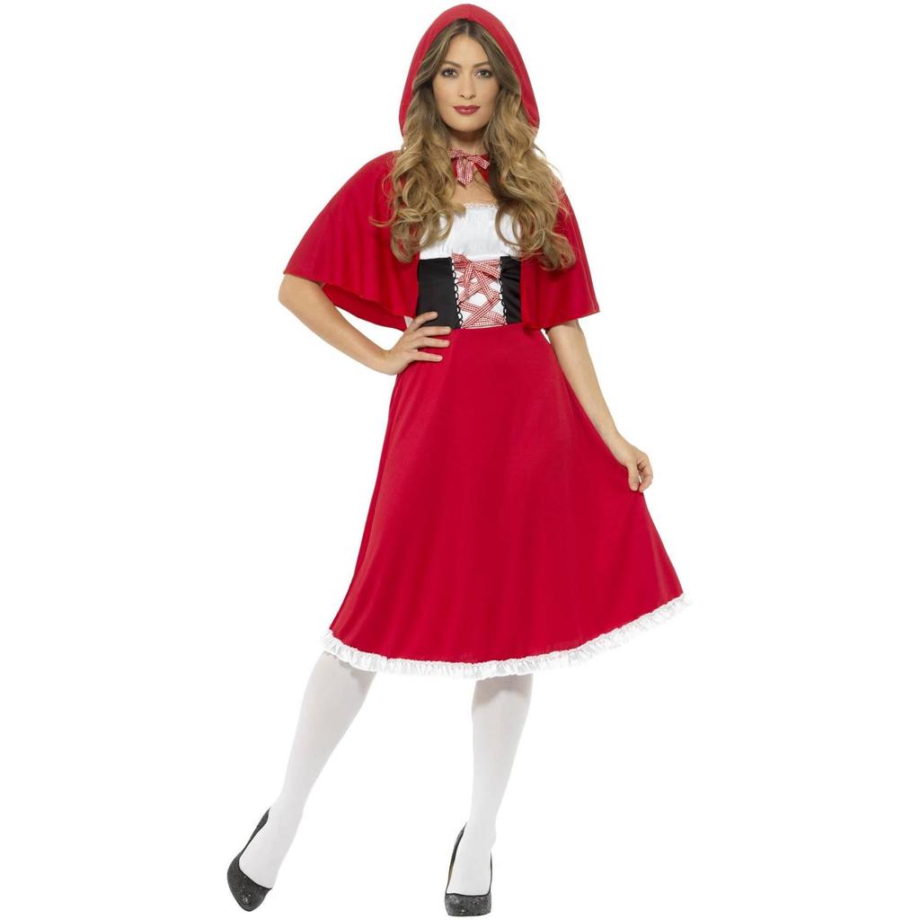 Red Riding Hood Womens/Ladies Costume Set