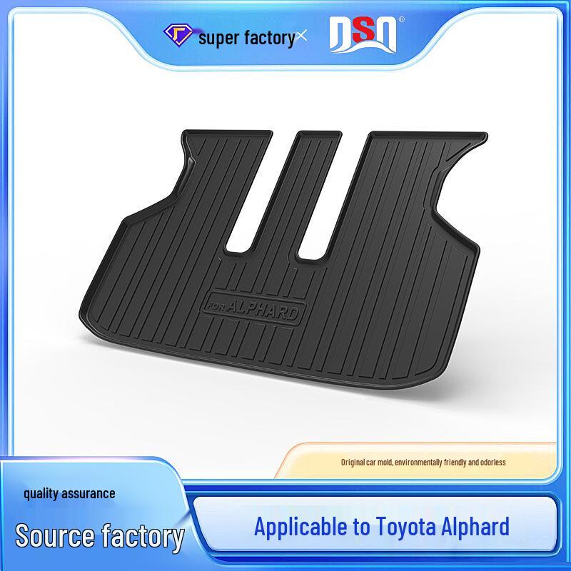 

Коврик в багажник Toyota Alphard с правым рулем: Экологичный, без запаха, водонепроницаемый, нескользящий ТПЭ. TPE Material (Waterproof Bag Shipping)