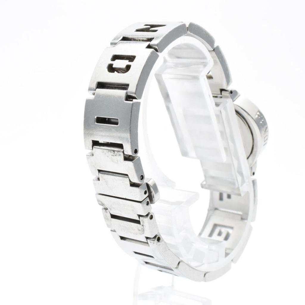 Used Operation FENDI Women's Watch Light Blue Dial Zucca