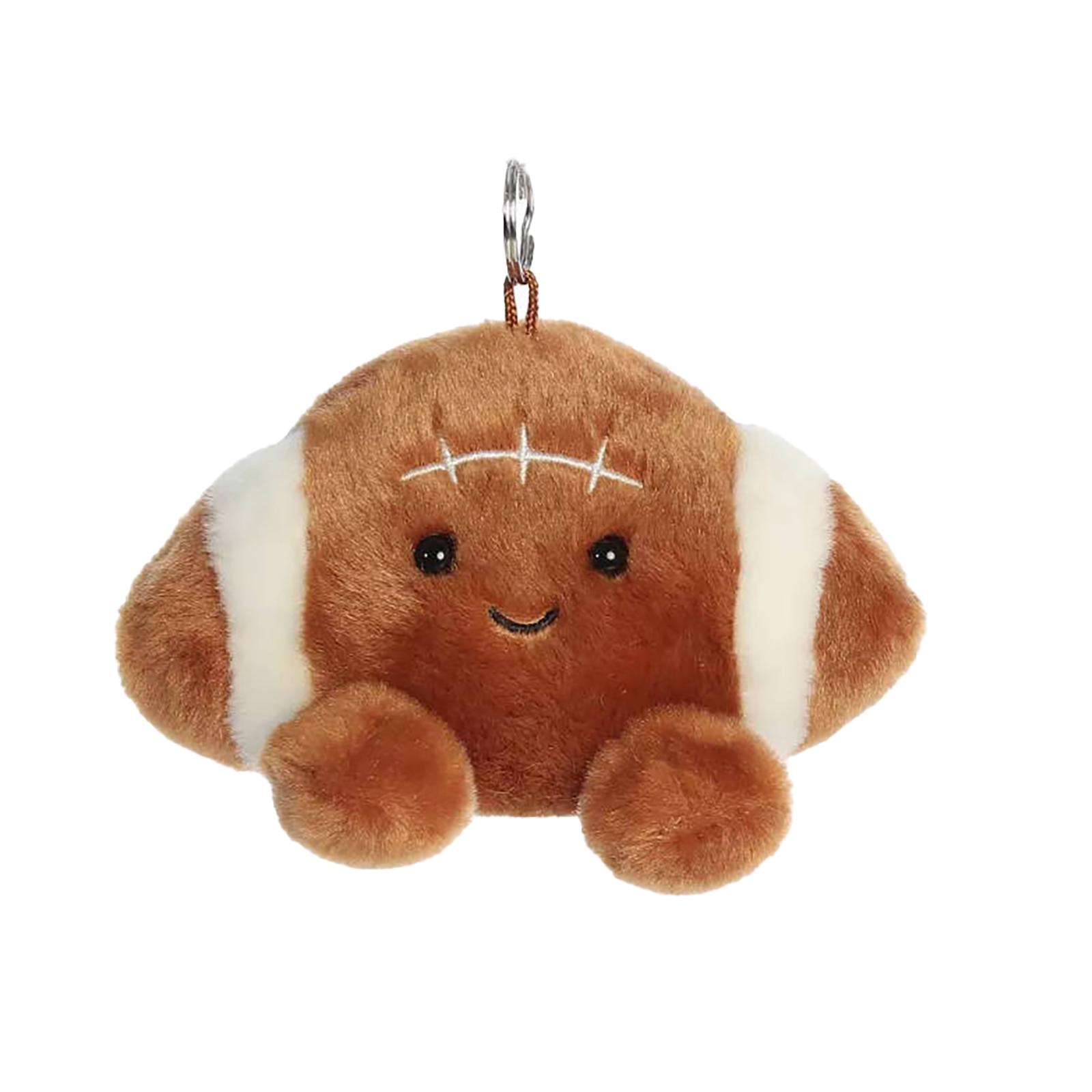 

Small Football Cute Brown 5-inch Plush Toys Can Hang Schoolbags And Backpacks. One Size коричневый