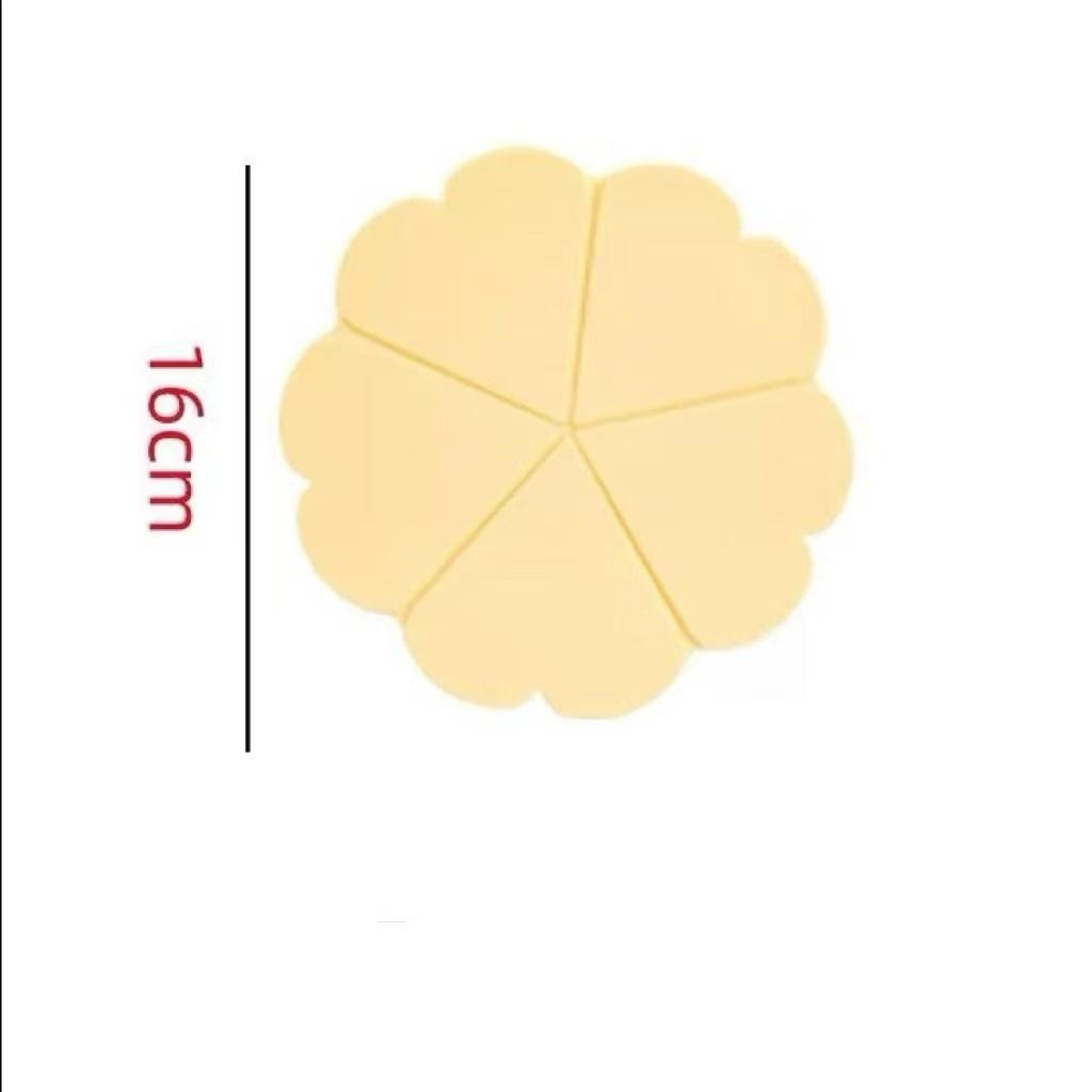 Flower Silicone Heat Insulation Mat Creative Table Mat Cup Mat Heat-Resistant Table Mat Pot Mat High Temperature Resistance