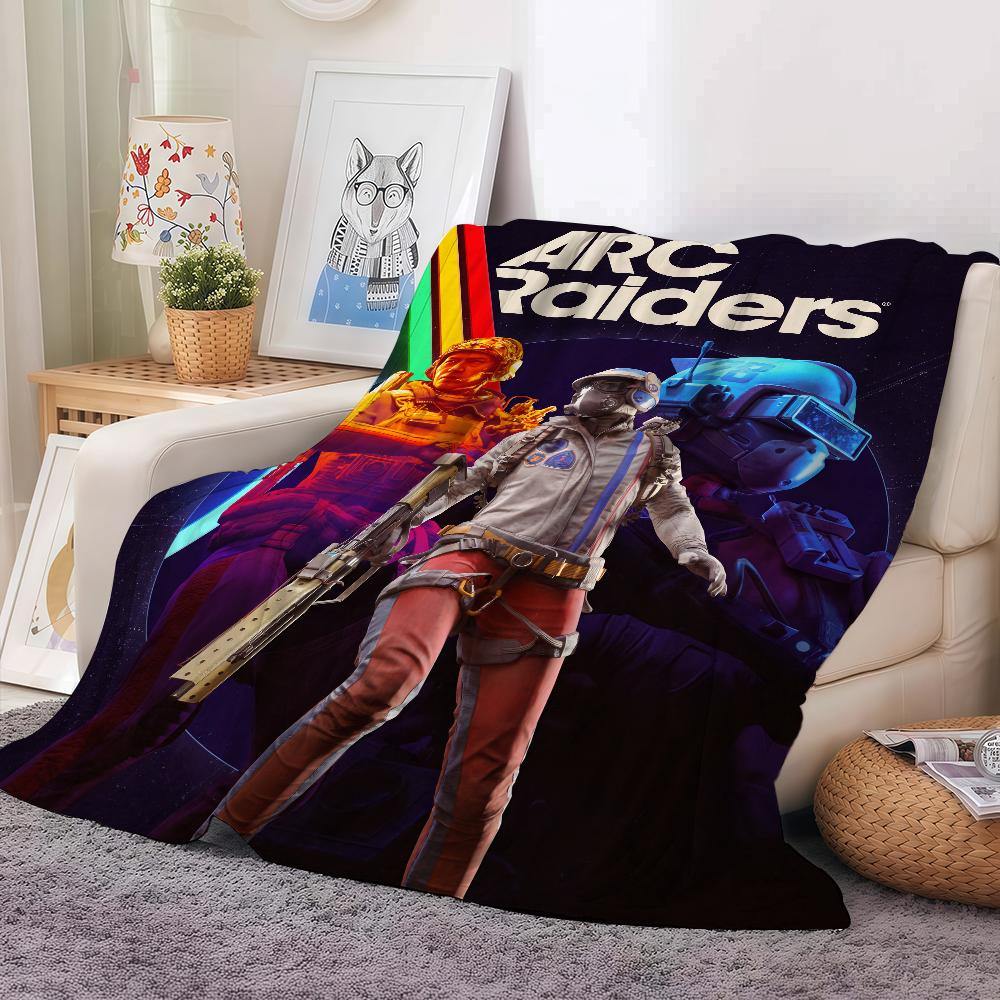 Game Arc Raiders Blanket Soft and Skin Friendly For Couch Bed Napping Bedspread All Seasons Comforter