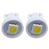10Pcs Lots T10 W5W 5050 1Smd Car LED White Blue Red Yellow Green Bulb 194 168 192 Dome Lights Wedge Auto Clearance Lamps DC 12V