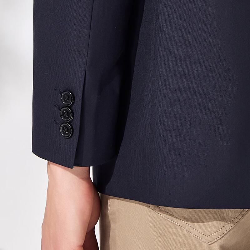 Antonio Men's Wool-Silk Blend Business Jacket