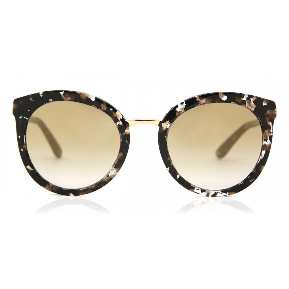 

Dolce Gabbana Dg4268 911 6e Women Sunglasses Cube Black/Gold/52