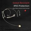 3.5mm 3 Pin Headset Mic Beige Amplifier Voice Speaker Headworn Microphone  Microphone Accessories