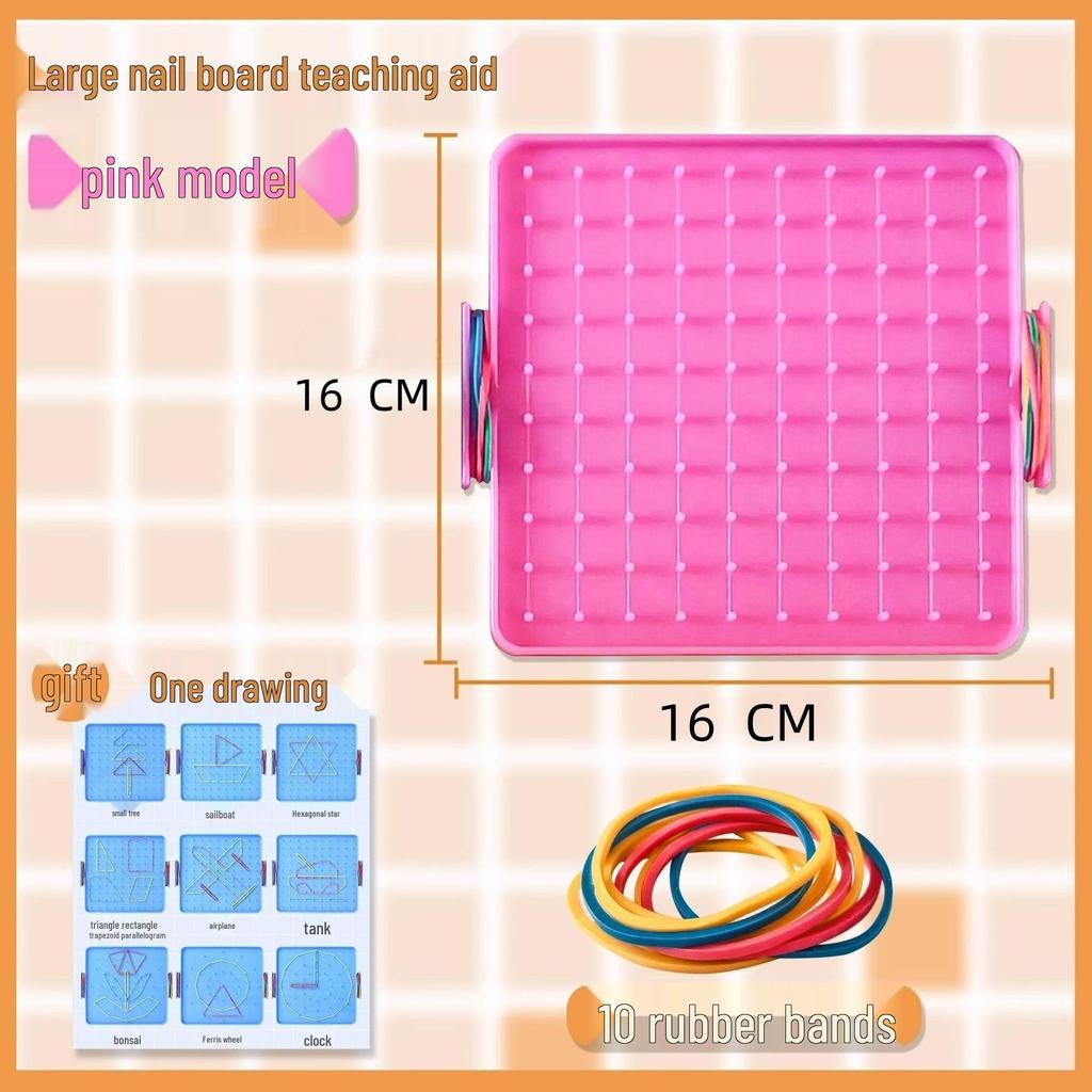 Primary School Learning Clock Aid: Linked Three-Hand 10 Cm Model with Stamp