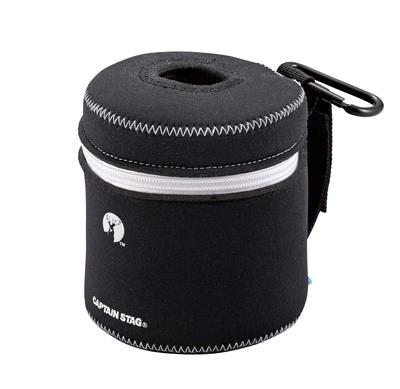 CAPTAIN STAG Toalettpapirholder Deksel Rullpapirholder med Belte og Karabinkrok Svart x Hvit UM-1543