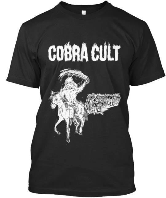 KING COBRA JFS Cobra Cult Official Tee 100% Cotton T-shirt Mens Tees Top Made in the USA T-Shirt Tee Top Unisex XL
