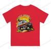 Offroad Adventure With Print Funny Short Sleeved Tshirt Unisex Unisex Trendy Loose Tops
