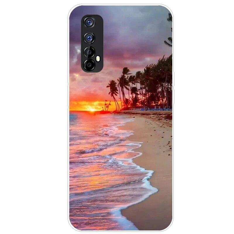 

Чехол для Realme 7 для OPPO Realme 7 Pro, противоударный мягкий силиконовый чехол из ТПУ для задней панели телефона Realme7 7Pro, чехол-бампер, чехол Realme 7